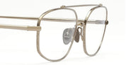 Ottica Mondello Roma - Ahlem - AHL.004007.OPT - Simon - Grey Gold RX - Metal - shape Oval - light gold - EYEWEAR - EYEGLASSES - Unisex,Uomo,Donna,Women,Men - lens Clear - Made In France
