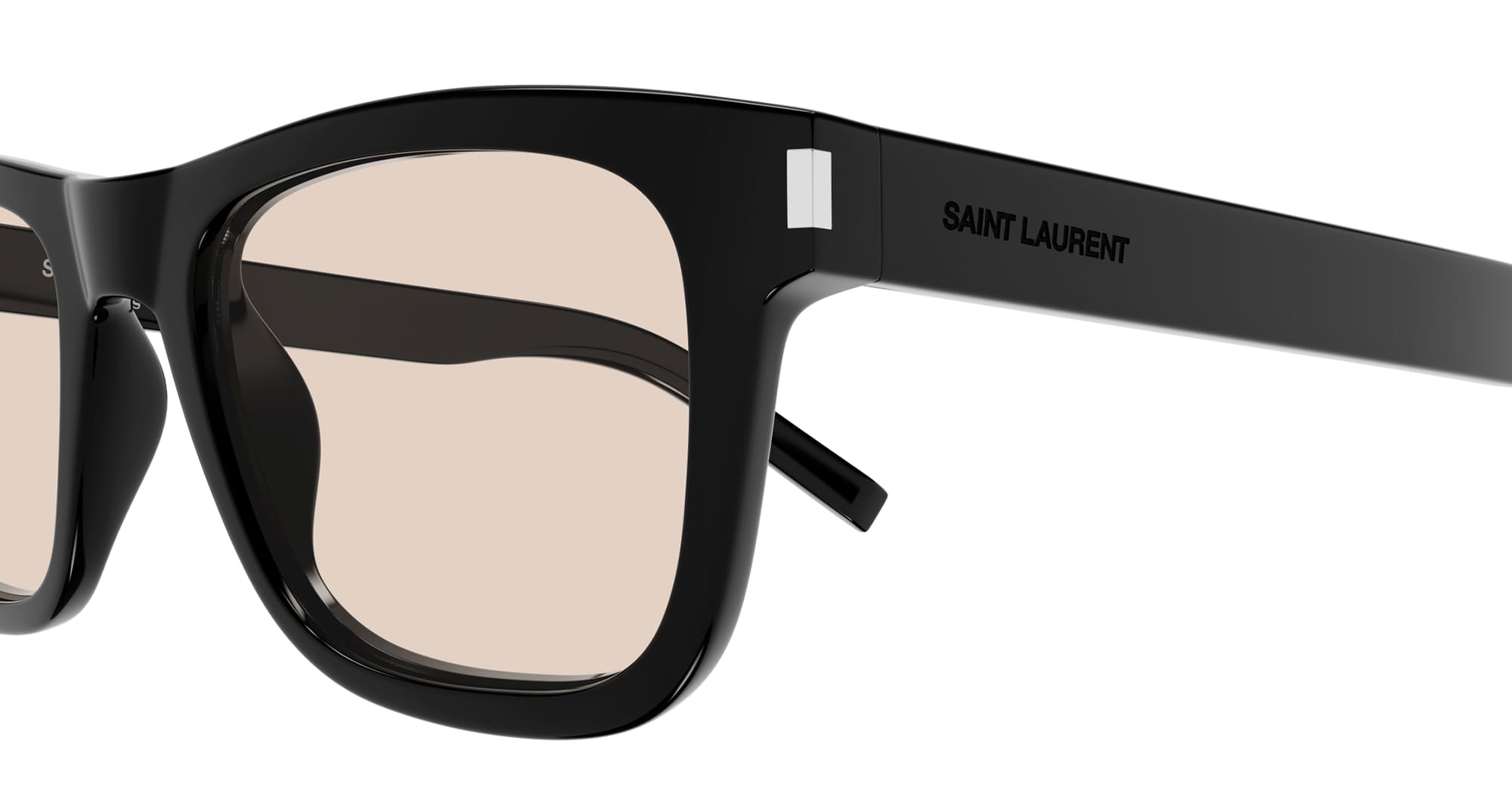 Ottica Mondello Roma - Saint Laurent - SL 819-006 - SL 819-006 - BLACK / YELLOW LENS - Acetate - shape Squared - Black - EYEWEAR - SUNGLASSES - Donna,Women - lens yellow - Made In Italy