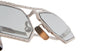 Ottica Mondello Roma - Kuboraum - KRSZ23SL0000002F - MASK Z23 - PALLADIUM MATTE - Metal - shape  - Silver - EYEWEAR - SUNGLASSES - Uomo,Men - lens  - Made In Italy
