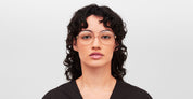 Ottica Mondello Roma - Mykita - 10089182 - NOOMI -  C206 Desert Haze / Glossy Gold - stainless steel - shape  - transparent beige - EYEWEAR - EYEGLASSES - Donna,Women - lens  - Made In Germany