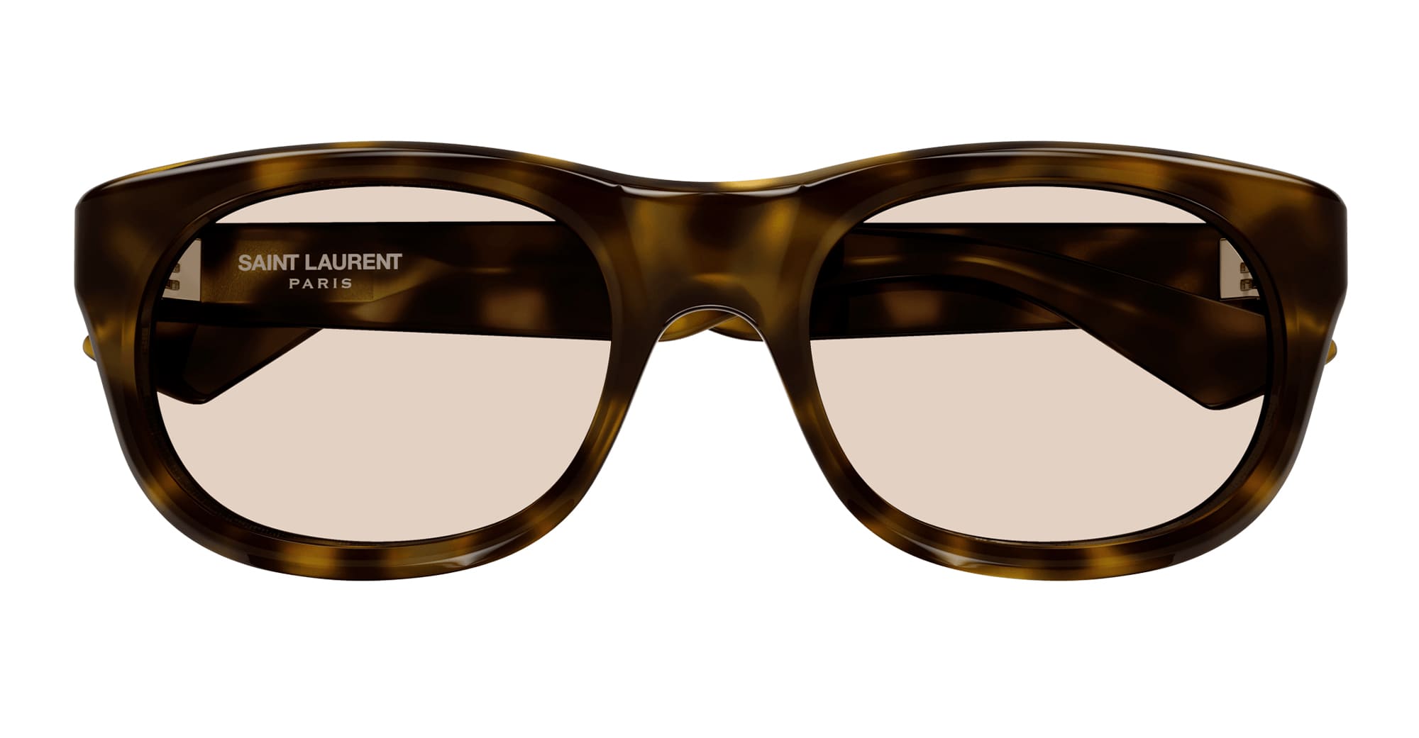 Ottica Mondello Roma - Saint Laurent - SL 815 ROMY-009 - SL 815 ROMY-009 - HAVANA - Acetate - shape Round - Havana - EYEWEAR - SUNGLASSES - Donna,Women - lens yellow - Made In Italy