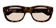 Ottica Mondello Roma - Saint Laurent - SL 815 ROMY-009 - SL 815 ROMY-009 - HAVANA - Acetate - shape Round - Havana - EYEWEAR - SUNGLASSES - Donna,Women - lens yellow - Made In Italy