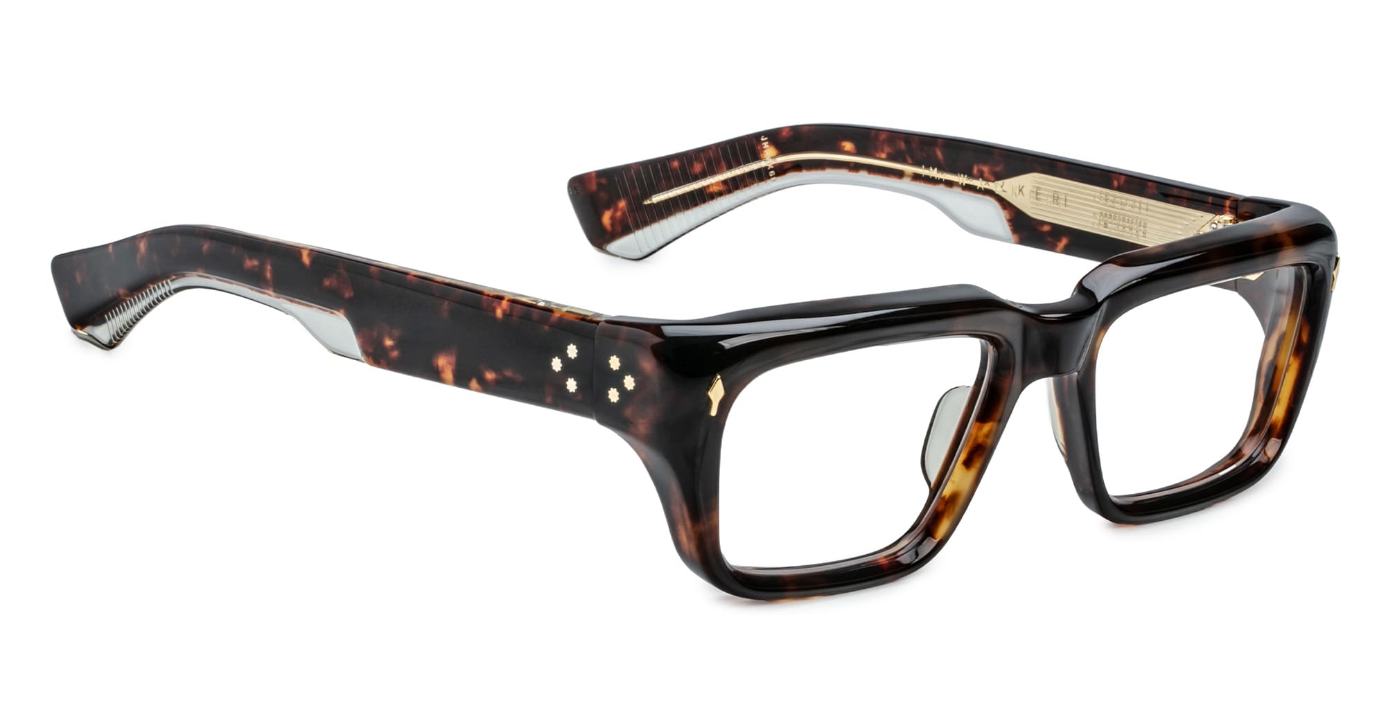 Ottica Mondello Roma - Jacques Marie Mage - JMMWKRX-6B - WALKER - HAVANA 6 - Acetate - shape  - black, burgundy - EYEWEAR - SUNGLASSES - Uomo,Men - lens  - Made In Japan