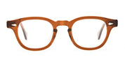 Ottica Mondello Roma - Julius Tart - JTPL-102K-RX - AR 46X24 - BROWN CRYSTAL RX - Acetate - shape Panto - brown - EYEWEAR - EYEGLASSES - Unisex,Uomo,Donna,Women,Men - lens Clear - Made In Japan
