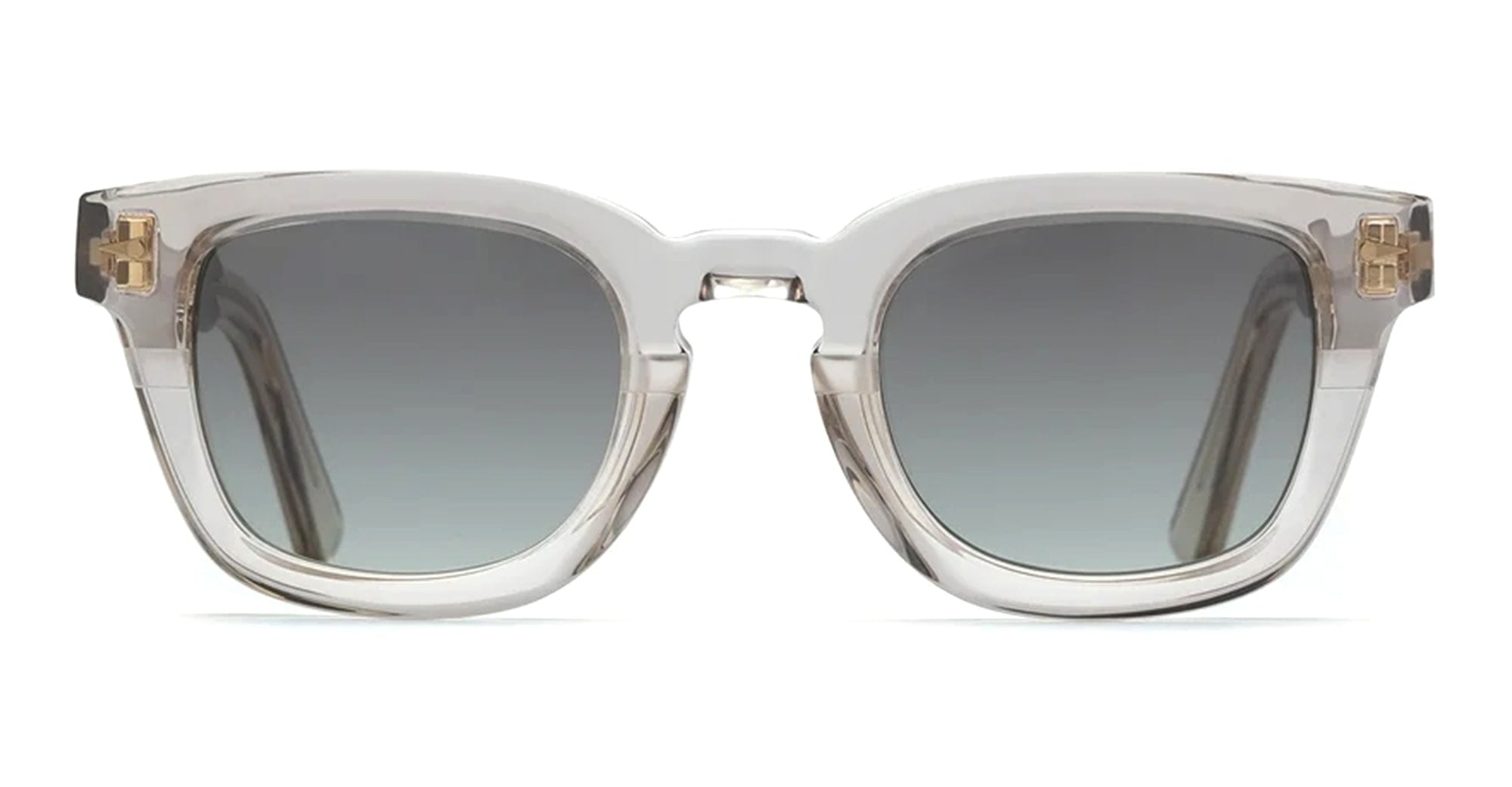Ottica Mondello Roma - Ahlem - AHL.004013.SUN - Champ De Mars - Novemberlight / Green Gradient - Acetate - shape Panto - transparent - EYEWEAR - SUNGLASSES - Unisex,Uomo,Donna,Women,Men - lens Gradient blue - Made In France