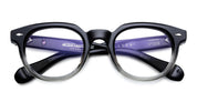 Ottica Mondello Roma - Jacques Marie Mage - JMMRFERX-3R - MATSU - BLACK FADE RX - ASIAN FIT - Acetate - shape Panto - Black - EYEWEAR - EYEGLASSES - Unisex,Uomo,Donna,Women,Men - lens Clear - Made In Japan
