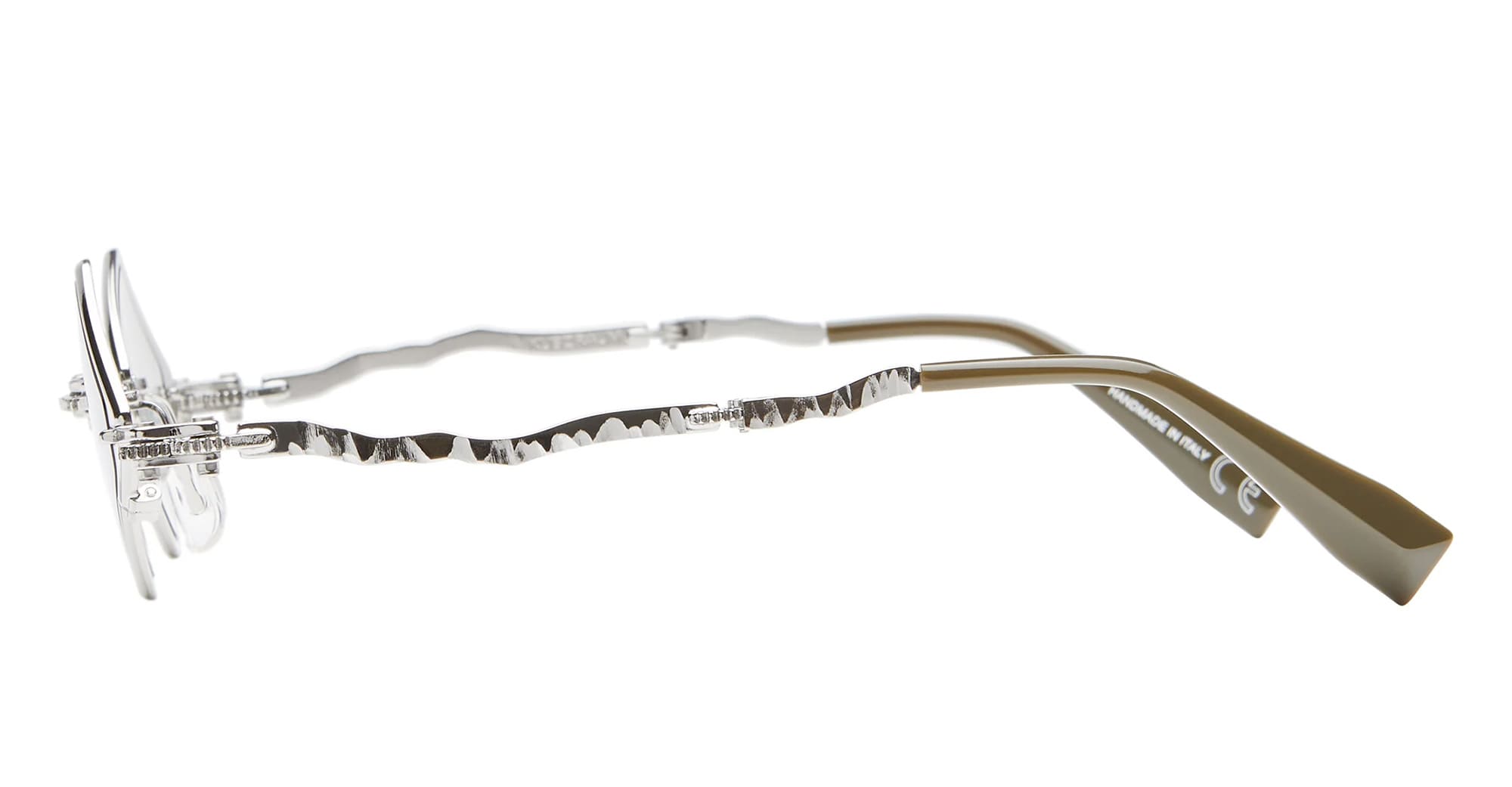 Ottica Mondello Roma - Kuboraum - KRSH80SI0000004G - MASK H80 SI - SILVER - Metal - shape Diamond - Silver - EYEWEAR - SUNGLASSES - Unisex,Uomo,Donna,Women,Men - lens silver - Made In Italy
