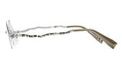 Ottica Mondello Roma - Kuboraum - KRSH80SI0000004G - MASK H80 SI - SILVER - Metal - shape Diamond - Silver - EYEWEAR - SUNGLASSES - Unisex,Uomo,Donna,Women,Men - lens silver - Made In Italy