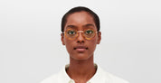Ottica Mondello Roma - Mykita - 10089687 - BERTHOLD - A99 Champagne Gold / Soft Havana RX - stainless steel - shape  - havana, gold - EYEWEAR - EYEGLASSES - Unisex,Uomo,Donna,Women,Men - lens  - Made In Germany