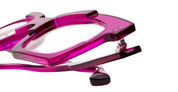 Ottica Mondello Roma - Kuboraum - KRO0K5CY000000OP - MASK K5 - CYCLAMINE RX - Acetate - shape Squared - fuchsia - EYEWEAR - EYEGLASSES - Donna,Women - lens Clear - Made In Italy