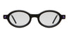Ottica Mondello Roma - Kuboraum - KRS0P6BMV000002F - MASK P6 - BLACK MATTE / MILITARY GREEN - Acetate - shape  - Black - EYEWEAR - SUNGLASSES - Uomo,Men - lens  - Made In Italy