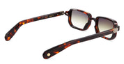 Ottica Mondello Roma - Sato - Ran-II-TT-AG-1 - RAN II - TOKYO TORTOISE / ANTIQUE GOLD - Acetate - shape Rectangular - Tortoise - EYEWEAR - SUNGLASSES - Unisex,Uomo,Donna,Women,Men - lens Gradient green - Made In Japan
