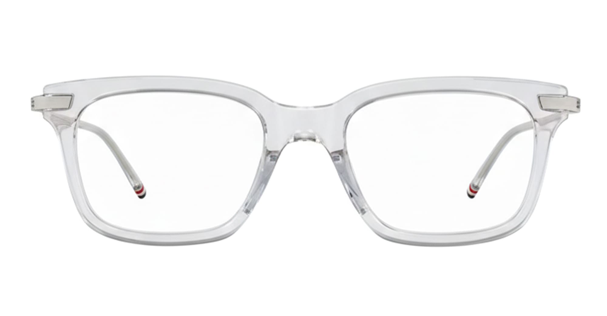 Ottica Mondello Roma - Thom Browne - UEO701A-G0003-000-51 - RECTANGULAR 51 - TRANSPARENT RX - Acetate, titanium - shape Rectangular - transparent - EYEWEAR - EYEGLASSES - Unisex,Uomo,Donna,Women,Men - lens Clear - Made In Japan