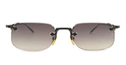 Ottica Mondello Roma - Jacques Marie Mage - JMMFD-88 - FONDA - BLACK - Titanium - shape Rectangular - Black - EYEWEAR - SUNGLASSES - Unisex,Uomo,Donna,Women,Men - lens Gradient grey - Made In Japan
