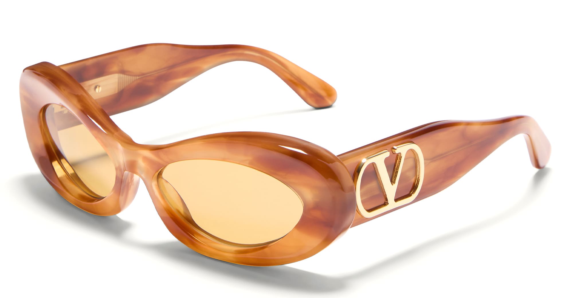 Ottica Mondello Roma - Valentino - VLS-178C-57 - VLS-178C - HAVANA - Acetate - shape  -  - EYEWEAR - SUNGLASSES - Donna,Women - lens  - Made In Japan