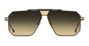 Ottica Mondello Roma - T HENRI - BMC008 - BERLINETTE - TRAVERSE II - Titanium - shape  - Black, gold - EYEWEAR - SUNGLASSES - Unisex,Uomo,Donna,Women,Men - lens  - Made In Japan