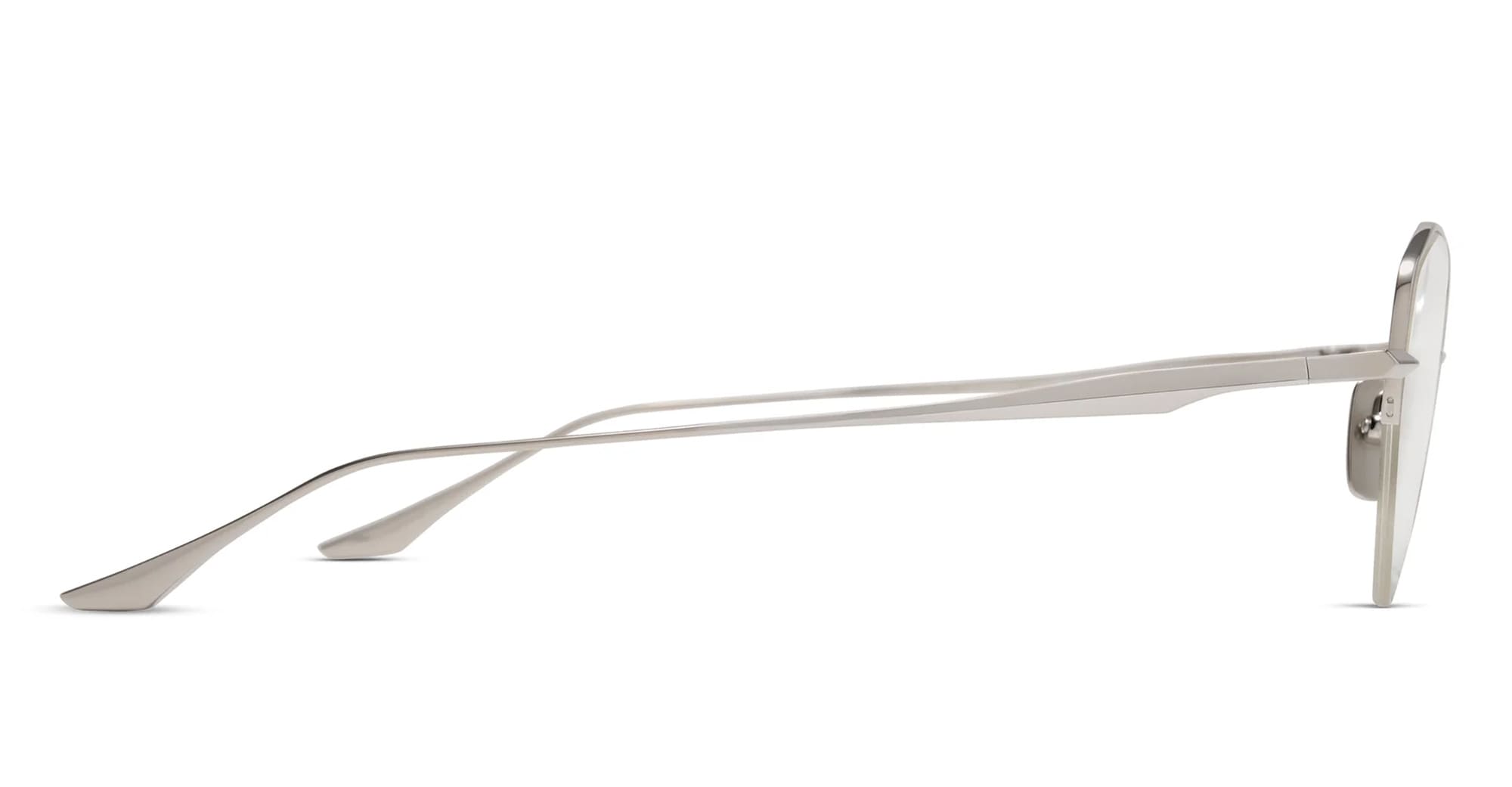 Ottica Mondello Roma - DITA - DTX193-A-03 - LUNARI - SILVER RX - Titanium - shape Cat-eye - Silver - EYEWEAR - EYEGLASSES - Donna,Women - lens 24h - Made In Japan