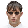 Ottica Mondello Roma - Kuboraum - KRSJ70GD0000004Y - MASK J70 - GOLD - Metal - shape  - Gold - EYEWEAR - SUNGLASSES - Uomo,Men - lens  - Made In Italy