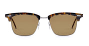 Ottica Mondello Roma - Thom Browne - UES711A-G0003-205-52 - RECTANGULAR / DARK BROWN - Acetate - shape  - grey - EYEWEAR - SUNGLASSES - Uomo,Men - lens  - Made In Japan