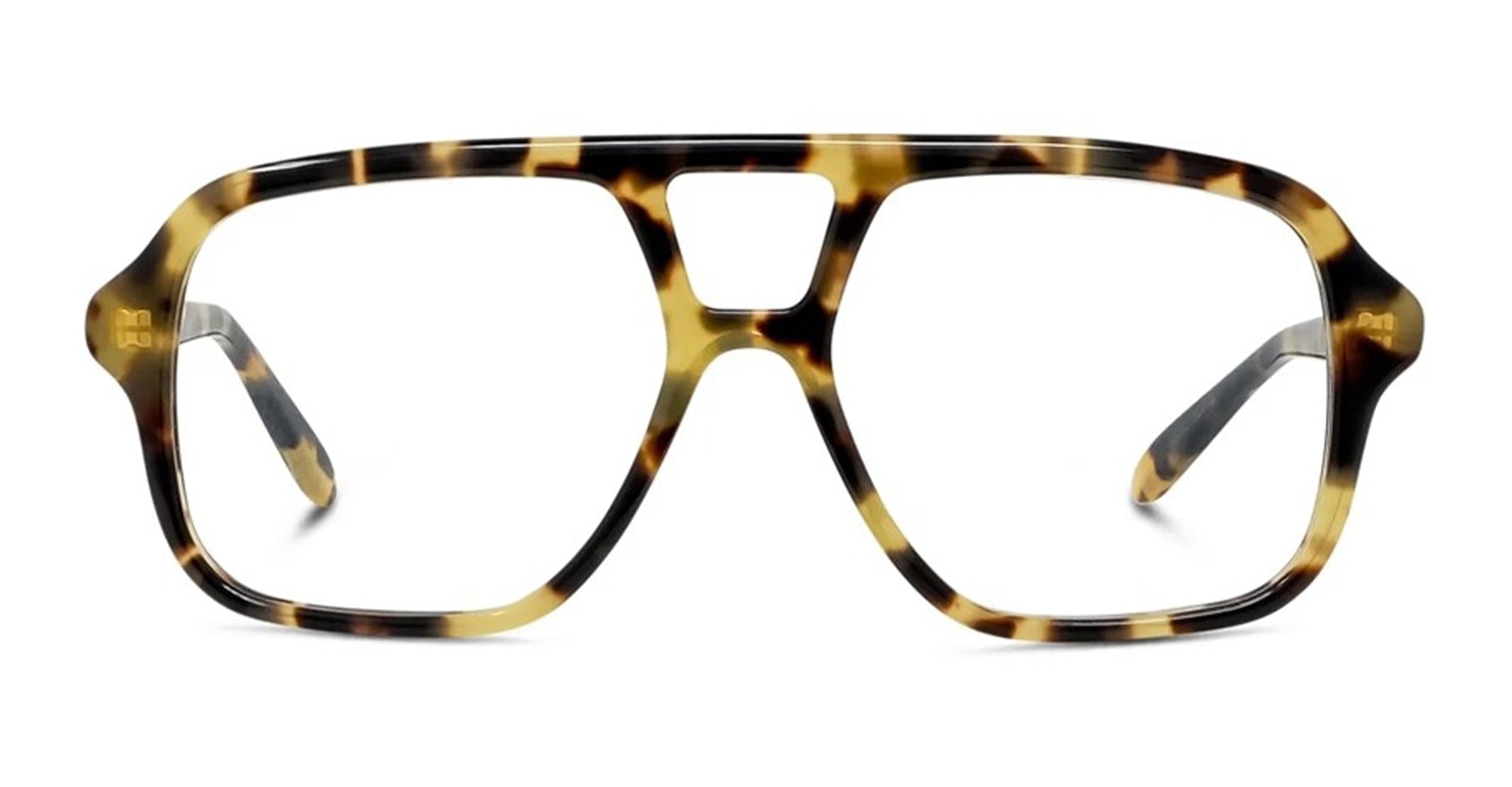 Ottica Mondello Roma - Loewe - LW50097I54056 - SLIM HAVANA SQUARED PILOT EYEGLASSES - Acetate - shape Squared - Havana - EYEWEAR - EYEGLASSES - Donna,Women - lens Clear - Made In Italy