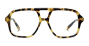 Ottica Mondello Roma - Loewe - LW50097I54056 - SLIM HAVANA SQUARED PILOT EYEGLASSES - Acetate - shape Squared - Havana - EYEWEAR - EYEGLASSES - Donna,Women - lens Clear - Made In Italy