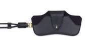 Ottica Mondello Roma - Jacques Marie Mage - JMMHTC-A20 - JMM EYEWEAR CASE - HUNTER - NAVY - Leather - shape Eyewear case - blue - ACCESSORI - ACCESSORIES - Unisex,Uomo,Donna,Women,Men - lens  - Made In Italy