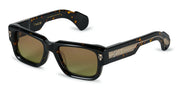 Ottica Mondello Roma - T HENRI - TAEE - TAYCAN - PETRA - Acetate - shape Squared - Havana - EYEWEAR - SUNGLASSES - Unisex,Uomo,Donna,Women,Men - lens Gradient green - Made In Japan