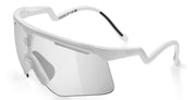 Ottica Mondello Roma - Alba Optics - 8050054518619 - DELTA - WHITE / VZUM SUPER ALU - Tr90 - shape Mask - White - EYEWEAR - SUNGLASSES - Unisex,Uomo,Donna,Women,Men - lens Grey - Made In Italy
