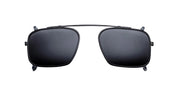 Ottica Mondello Roma - Jacques Marie Mage - JMMMSCP-88 - MOSCOVA CLIP ON - BLACK - Titanium - shape Rectangular - Black - EYEWEAR - SUNGLASSES - Unisex,Uomo,Donna,Women,Men - lens Black - Made In Japan