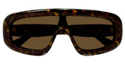 Ottica Mondello Roma - Bottega Veneta - BV1281S-002 - BV1281S-002 - HAVANA - Acetate - shape Mask - Havana - EYEWEAR - SUNGLASSES - Unisex,Uomo,Donna,Women,Men - lens Brown - Made In Japan
