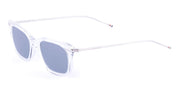 Ottica Mondello Roma - Thom Browne - UES701A-G0003-000-49 - RECTANGULAR 49 - TRANSPARENT RX - Acetate, titanium - shape Rectangular - transparent - EYEWEAR - EYEGLASSES - Unisex,Uomo,Donna,Women,Men - lens Blue - Made In Japan