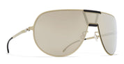 Ottica Mondello Roma - Mykita - 10087683 - MR005 MH74 - Titan / Black / Electrum Mirror Lens - stainless steel - shape  - titanium, black - EYEWEAR - SUNGLASSES - Unisex,Uomo,Donna,Women,Men - lens  - Made In Germany