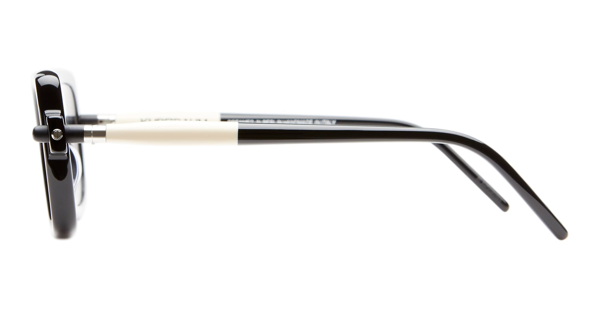  IVORY RX - Acetate - shape  - black, ivory - EYEWEAR - EYEGLASSES - Uomo,Men - lens  - Made In Italy