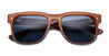 Ottica Mondello Roma - Jacques Marie Mage - JMMWY-66 - WESLEY - ROOTBEER - Acetate - shape Rectangular - brown - EYEWEAR - SUNGLASSES - Uomo,Men - lens Blue - Made In Japan