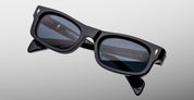 Ottica Mondello Roma - Jacques Marie Mage - JMMIT-A8 - INITIALS - LACQUER - Acetato - Forma rettangolare - Blu - OCCHIALI - OCCHIALI DA SOLE - Unisex, Uomo, Donna - Lenti blu - Prodotto in Giappone