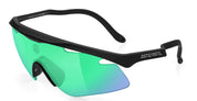 Ottica Mondello Roma - Alba Optics - 8050054516394 - MANTRA - BLACK / VZUM F-LENS BTL - Tr90 - shape Mask - Black - EYEWEAR - SUNGLASSES - Unisex,Uomo,Donna,Women,Men - lens blue green - Made In Italy