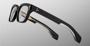 Ottica Mondello Roma - Jacques Marie Mage - JMMMLXRX-18V - MOLINO 55 - VENOM RX - Acetate - shape Rectangular - Black - EYEWEAR - EYEGLASSES - Unisex,Uomo,Donna,Women,Men - lens Clear - Made In Japan