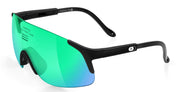 Ottica Mondello Roma - Alba Optics - 8050054515823 - JUMBO - BLACK / VZUM F-LENS BTL - Tr90 - shape Mask - Black - EYEWEAR - SUNGLASSES - Unisex,Uomo,Donna,Women,Men - lens blue green - Made In Italy