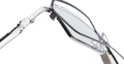 Ottica Mondello Roma - Kuboraum - KRSH15RH0000004G  - MASK H15 - GUNMETAL - Metal - shape Rectangular - grey - EYEWEAR - SUNGLASSES - Unisex,Uomo,Donna,Women,Men - lens light grey - Made In Italy