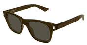 Ottica Mondello Roma - Saint Laurent - SL 875-004 - SL 875-004 - BROWN / GREY LENS - Acetate - shape Squared - brown - EYEWEAR - SUNGLASSES - Unisex,Uomo,Donna,Women,Men - lens Grey - Made In Italy