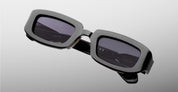 Ottica Mondello Roma - Jacques Marie Mage - JMMPY-88 - RYDER - BLACK - titanium, acetate - shape Rectangular - Black - EYEWEAR - SUNGLASSES - Unisex,Uomo,Donna,Women,Men - lens Grey - Made In Japan