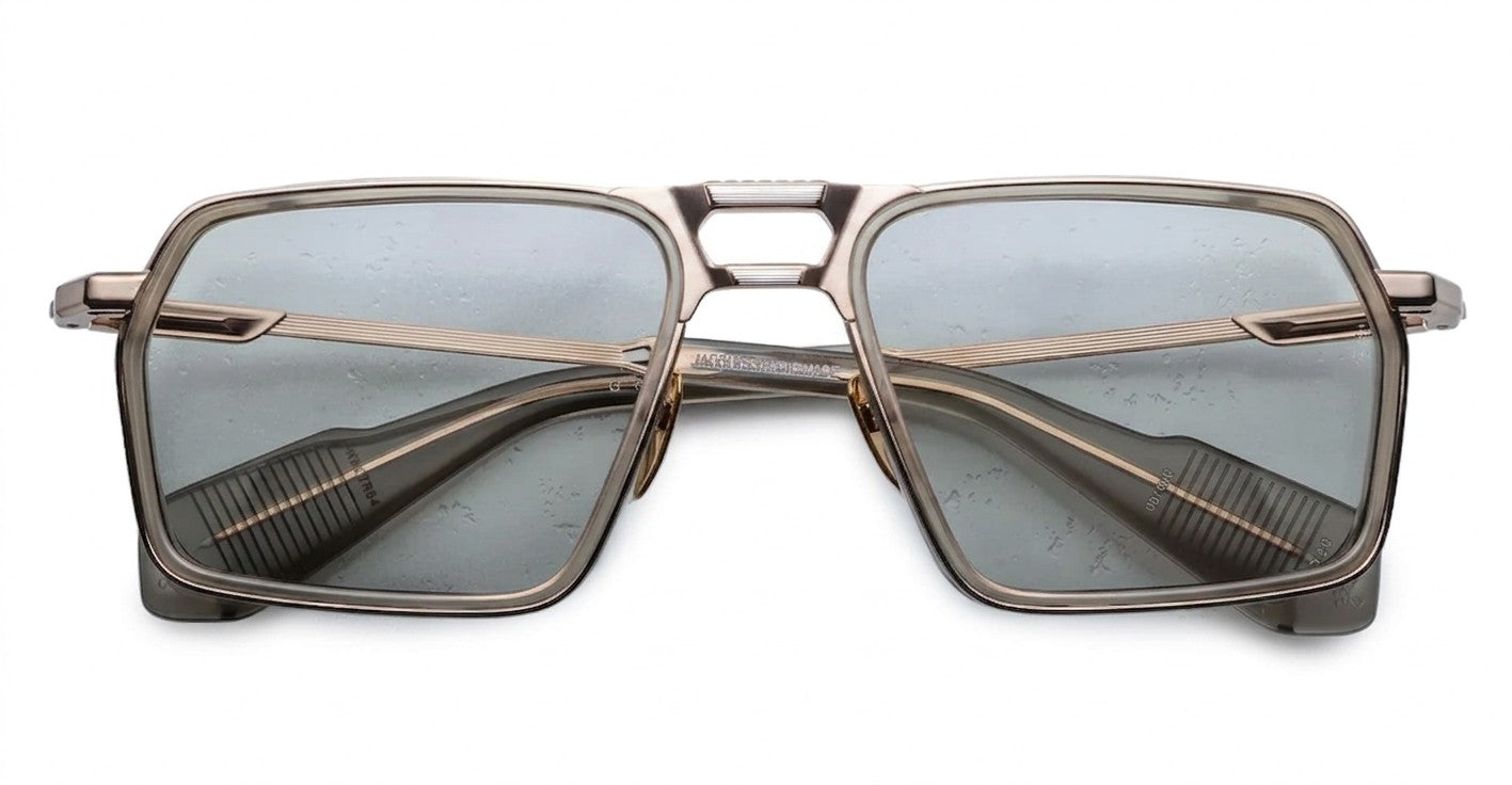 Ottica Mondello Roma - Jacques Marie Mage - JMMGTR-54 - GT-R - ALTAN - titanium, acetate - shape Navigator - Gold - EYEWEAR - SUNGLASSES - Unisex,Uomo,Donna,Women,Men - lens Green - Made In Japan