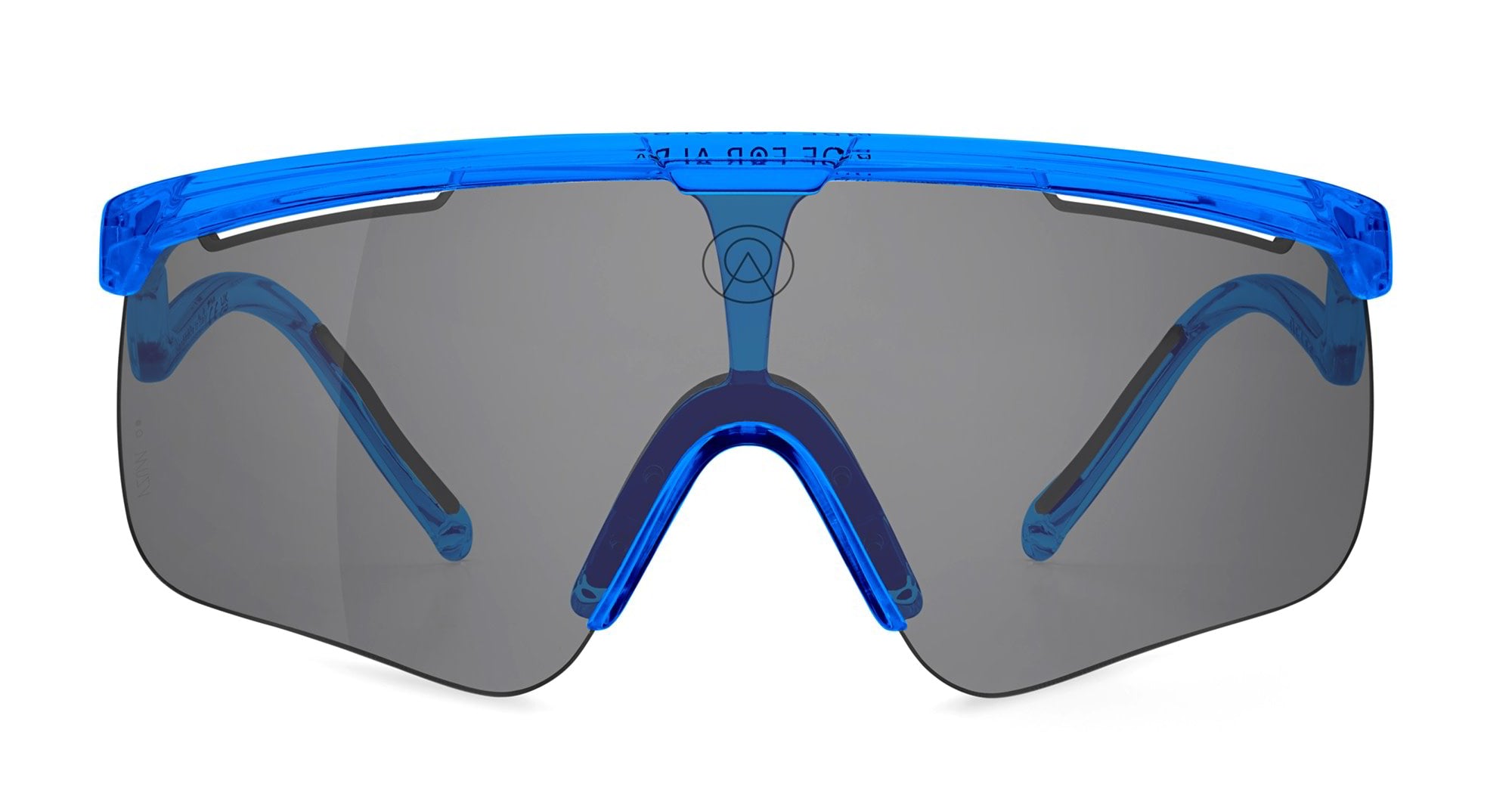 Ottica Mondello Roma - Alba Optics - 8050054517599 - DELTA - SMOKE GLOSSY / VZUM SALMON - Tr90 - shape Mask - brown - EYEWEAR - SUNGLASSES - Unisex,Uomo,Donna,Women,Men - lens Pink - Made In Italy
