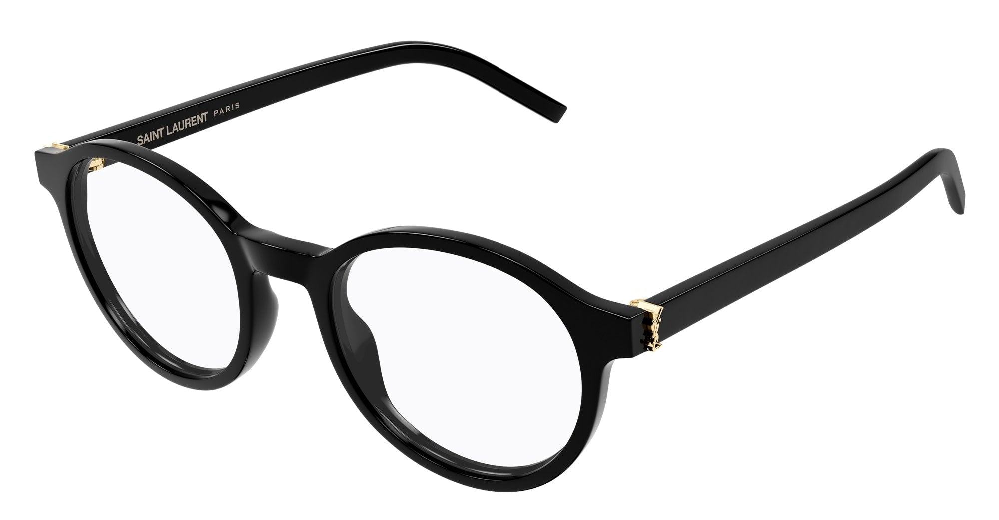 Ottica Mondello Roma - Saint Laurent - SL M163-001 - SL M162-002 - BLACK RX - Acetate - shape Squared - Black - EYEWEAR - EYEGLASSES - Donna,Women - lens Clear - Made In Italy