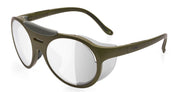 Ottica Mondello Roma - Alba Optics - 8050054518183 - SOLO II - OLIVE / VZUM SUPER ALU - Tr90 - shape round - green - EYEWEAR - SUNGLASSES - Unisex,Uomo,Donna,Women,Men - lens Grey - Made In Italy