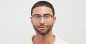 Ottica Mondello Roma - Mykita - 10081238 - HARRISON - INDIGO / YALE BLUE RX - stainless steel - shape  - blue - EYEWEAR - EYEGLASSES - Uomo,Men - lens  - Made In Germany