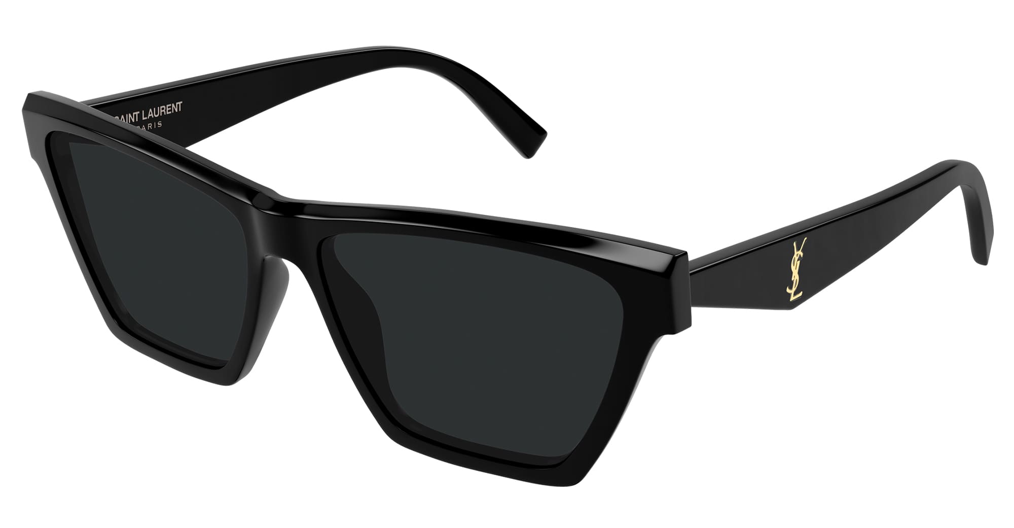 Ottica Mondello Roma - Saint Laurent - SL M103-005 - SL M103-005 - BLACK - Acetate - shape Cat-eye - Black - EYEWEAR - SUNGLASSES - Donna,Women - lens Grey - Made In Italy