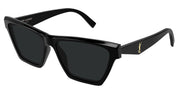 Ottica Mondello Roma - Saint Laurent - SL M103-005 - SL M103-005 - BLACK - Acetate - shape Cat-eye - Black - EYEWEAR - SUNGLASSES - Donna,Women - lens Grey - Made In Italy