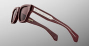 Ottica Mondello Roma - Jacques Marie Mage - JMMFE-R7 - FELLINI - BORDEAUX EMPIRE - Acetate - shape  - Tortoise - EYEWEAR - SUNGLASSES - Unisex,Uomo,Donna,Women,Men - lens  - Made In Japan