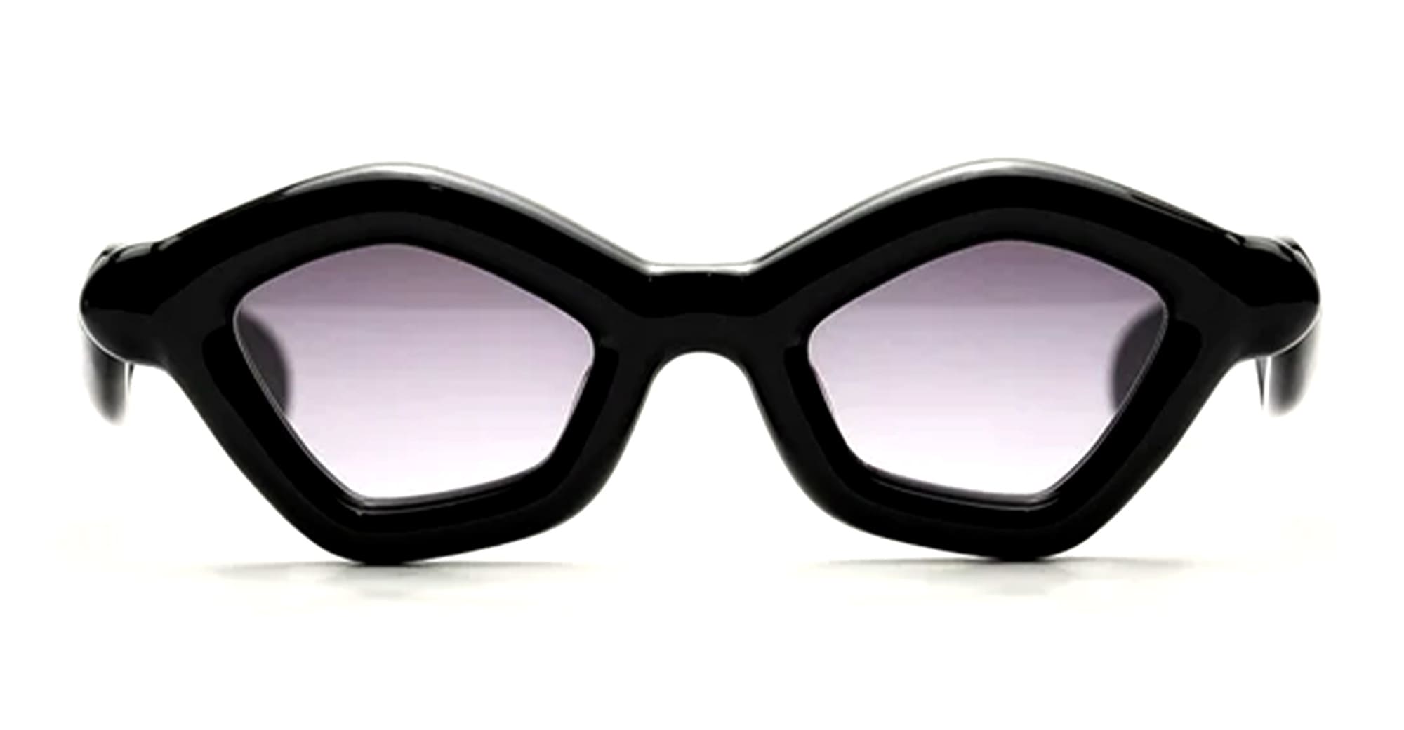 Ottica Mondello Roma - Paloceras - pebble-shadow-black-dx - PEBBLE - SHADOW BLACK DX - Acetate - shape Cat-eye - Black - EYEWEAR - SUNGLASSES - Unisex,Uomo,Donna,Women,Men - lens Gradient grey - Made In China